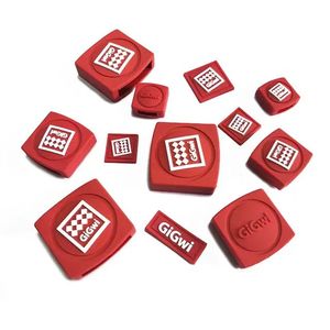 Parches de PVC personalizados Etiqueta de PVC perros gatos Collar etiquetas de silicona Etiqueta de PVC de goma para mascotas logotipo personalizado etiquetas de correa de arnés de goma - Product Image 1