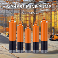 Pompe de puisard submersible électrique triphasée personnalisable OEM pour pompes personnalisables de drainage des eaux usées des mines de charbon