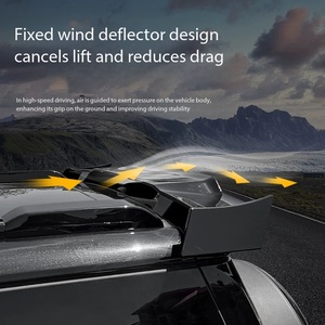 2025 Model ABS Sport Style Deflection Rear Wing, Suitable For Rox 01 Car Accessories <strong>spoiler</strong> - Product Image 4