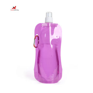 Botella de Agua Plegable Portátil para Deportes al Aire Libre, 480 ml, para Fitness, Montañismo, Senderismo, Supervivencia al Aire Libre, GZ RTS, Pedidos Mixtos al por Mayor - Product Image 2