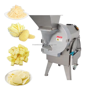 เครื่องหั่นผักอัตโนมัติเกรดอาหารสำหรับแครอท มันฝรั่ง บรอกโคลี ผักกาดหอม มะเขือเทศ ร้านอาหาร ครัว โรงเรียน - Product Image 4