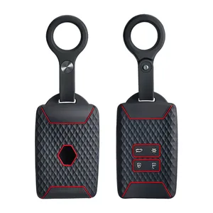 Funda de silicona para llave de coche, para <span class=keywords><strong>Alpine</strong></span> A290 GTS <span class=keywords><strong>A110</strong></span> Espace Austral Duster Lodgy Spring Koleos Captur Rafale - Product Image 1