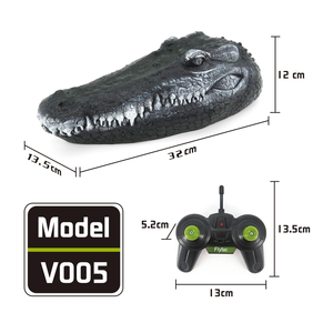 Flytec V005 Crocodile Head 2.4G RC Boat Electric <b>Remote</b> <b>Control</b> Waterproof Rechargeable 30m Prank Toy Batteries for Kids Pool - Product Image 6