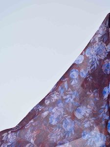 Polyester Ratti imprimé numérique floral personnalisé pour voile suisse japonais pour usage extérieur par les filles, les femmes soudanaises pour Toub Somali Dira - Product Image 6