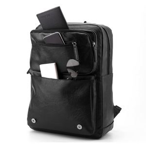 Vintage <b>Computer</b> <b>Bag</b> Durable College Students Backpack Travel Business Men's Waterproof Laptop Backpack - Product Image 5
