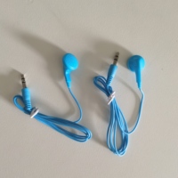 Écouteurs intra-auriculaires filaires stéréo Vicsound 3,5 mm, conception mono-oreille, pour visites touristiques et guides, en PVC, ajustement personnalisé