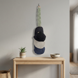 Macrame <b>Hat</b> Hanger <b>Hat</b> Display <b>Stand</b> with Hanging Strap and a Metal Clip, Suitable for Collectible <b>Hats</b> - Product Image 1