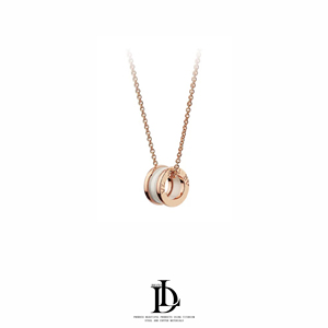 Collier élégant en cuivre plaqué or 18 carats <span class=keywords><strong>pour</strong></span> femme, vente en gros d'accessoires <span class=keywords><strong>de</strong></span> mode, collier écologique - Product Image 4