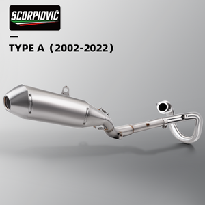 Nuevo tubo de escape de motocicleta de acero inoxidable para la sección completa aplicable de 2002/S (2022-) - Product Image 4