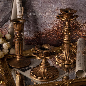 Porte-bougie élégant en <span class=keywords><strong>or</strong></span> à longue durée de vie, grand et haut, pour la décoration de mariage - Product Image 6