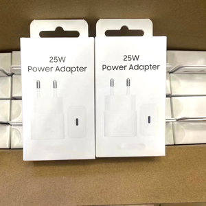 2024ชาร์จเร็ว25W ของแท้อะแดปเตอร์ USB Type C พร้อมการจัดส่งที่รวดเร็ว TP2510ที่ชาร์จขนาด25วัตต์สำหรับอุปกรณ์ Samsung