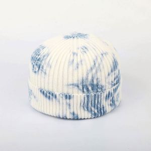 Custom Fashion Fisherman Soft Acrylic <b>Tie</b> Dye Knitted Beanies Hat - Product Image 2