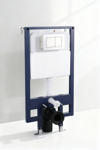 Bồn cầu âm tường MORAQ MQ101, hệ thống xả kép, chất liệu HDPE, dung tích 1.28 gallon, hình vuông - Product Image 3