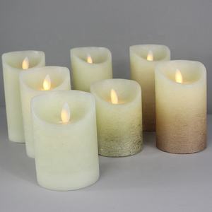 بطارية شمع عاجي واقعية لعيد الميلاد <span class=keywords><strong>LED</strong></span> مع لهب متحرك - Product Image 4