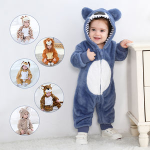 TONWHAR Grenouillère Animal pour enfants Grenouillère de dessin animé pour 5 ans Tenue de Noël pour enfants Habit de neige - Product Image 1