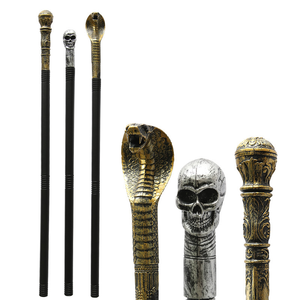 Suministros para fiestas de Halloween Accesorio de Halloween el Bastón de Esqueleto Bastón de Cobra el Cetro <span class=keywords><strong>del</strong></span> <span class=keywords><strong>Rey</strong></span> - Product Image 1