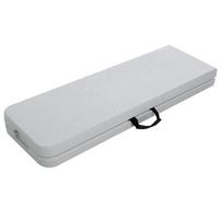 Panneau PE 6FT banc en plastique pliable en demi