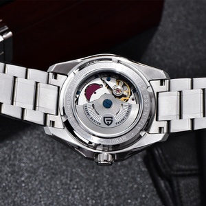 นาฬิกาข้อมือผู้ชาย PAGANI DESIGN 1792 ระบบออโตเมติก ดีไซน์สปอร์ต หรูหรา กันน้ำ 100 เมตร กระจกนิรภัย พร้อมไฟเรืองแสงกลางคืน สายสแตนเลสสตีลสีน้ำตาล - Product Image 5