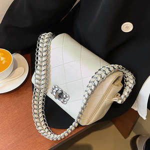 New fashionable multifunctional crossbody <b>bag</b> with diamond chain high-end fashionable shoulder <b>bag</b> - Product Image 3