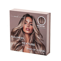 Boîte à rabat magnétique personnalisée de luxe avec insert en mousse, impression couleur intégrale, emballage cosmétique, boîte cadeau rigide, fabrication directe, portable