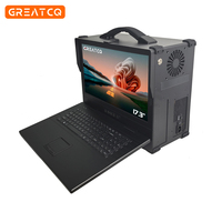 Ordinateur industriel robuste GreatCQ 17,3 pouces, processeur I5/i7/i9, système d'exploitation Linux portable, châssis de qualité militaire en stock