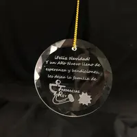Personalized Crystal Snowflake Christmas Ornament