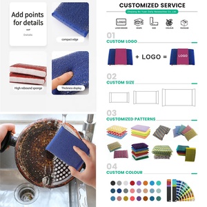 Bông lau chùi hai mặt không mùi, dễ lau chùi, nhiều màu sắc, không làm xước, làm từ thép không gỉ - Product Image 6