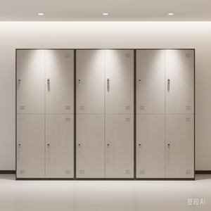 Gabinete de Almacenamiento Exterior Moderno, Personalizable, de Madera Ecológica Ignífuga de 12 mm de Grosor, para Hospitales y Hoteles - Product Image 5