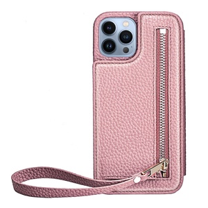 Lovebay — coque de téléphone en cuir personnalisée en usine, pour <span class=keywords><strong>iPhone</strong></span> XR à <span class=keywords><strong>13Pro</strong></span>, avec sangles pour les mains, pour <span class=keywords><strong>iPhone</strong></span> 14 - Product Image 5