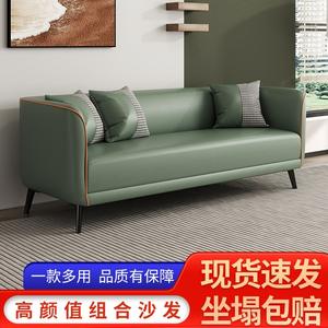 Juego de Sofás Cuadrados de Estilo Nórdico para Sala de Estar, 2 y 3 Plazas, Tapizados con Relleno de Espuma, Diseño Moderno, para Apartamentos Pequeños o Casas de Alquiler - Product Image 2