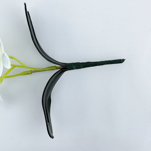 3D ใบไม้ประดิษฐ์6หัว Phalaenopsis ตกแต่งสาขา Printed2 - Product Image 4