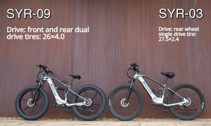 Bicicleta de Montaña de Doble Motor de 26 Pulgadas y 2000W, Bicicleta Eléctrica con Batería de Alta Capacidad para Exteriores y Aventuras WHL-tb4500 con 26 Pulgadas - Product Image 5