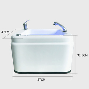 Bañera de Hidromasaje para Pies de Alta Calidad para Salón de Belleza, Terapia Acuática, Cuidado Relajante de los Pies con Masaje de Burbujas y Luces de Colores - Product Image 2