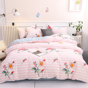 Geometrica e del fumetto di stampa 100% poliestere trapunta piumino da letto copertura lenzuolo e federa set di biancheria da letto - Product Image 5