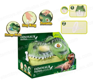 Super Grow Future Thinking Dinosaur Model Play Set Boîte de rangement pour animaux en plastique STEM Jouets pour enfants - Product Image 4