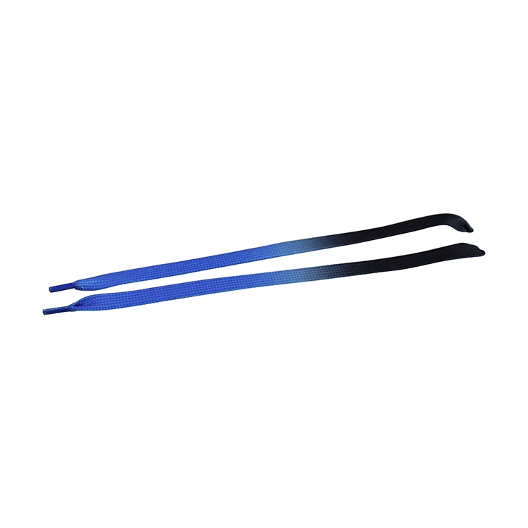 Sofine Length 140CM Polyester Gradient Plastic Tip Draw String Flat Hoodie Drawstring Cord