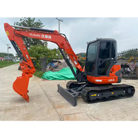 Excavatrice Kubota U55 d'occasion, petite excavatrice économique, prix bas, promotion, excavatrices sur chenilles U55-4 d'occasion