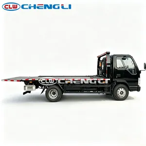 Camion de remorquage à plateau plat 11t, 2 essieux, 3,8m, 4x2, Isuzu, directement de l'usine, pour le dépannage routier - Product Image 4