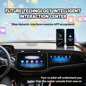 หน้าจอแสดงผลสำหรับผู้โดยสารในรถยนต์ ระบบ Android Auto Carplay สำหรับรถยนต์ Mercedes Benz E Class E260 E300 W214 ปี 2024 ระบบความบันเทิงมัลติมีเดีย - Product Image 3