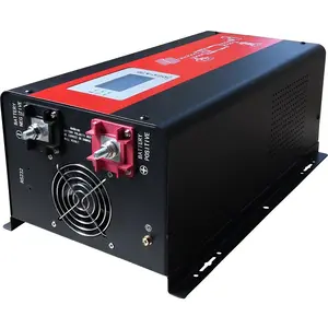 Low frequency 1kw DC to AC power inverters peak 2000watt pure sine wave UPS 1000W 12v 24v 48v inverter charger