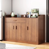Aparador Moderno de Madera con Almacenamiento para Comedor, Cocina, Sala de Estar, Mueble de Pared para Guardar Té