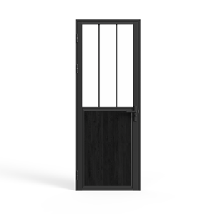 <span class=keywords><strong>Mampara</strong></span> de <span class=keywords><strong>Ducha</strong></span> de Dos Paneles con Marco de Aluminio y Vidrio Transparente de 5 mm, Separador de Baño con Puerta <span class=keywords><strong>Abatible</strong></span> - Product Image 4