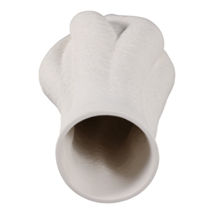 Vaso Scultoreo Moderno Alto e Texturizzato per Soggiorno e Ufficio, Ideale per Composizioni Floreali - Product Image 6