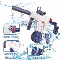 Pistolet à eau électrique Ultimate Battle Blaster pas cher, petit format, jeu de tir sur cible, en PVC, recharge USB, 1000 ml, pour les 8-13 ans