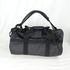 מותאם אישית נסיעות שחור תיק duffel קיבולת גדולה אופנתית הסגר רשת כיס עמיד למים ספורט אביזרים - Product Image 2