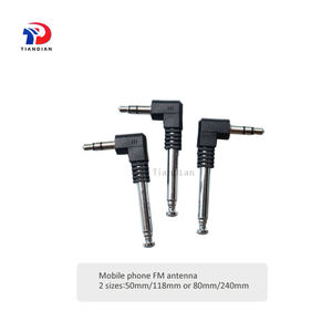 <span class=keywords><strong>Antena</strong></span> de Radio FM Telescópica <span class=keywords><strong>Externa</strong></span> Mini para Teléfono Móvil con Conector FM de 3.5mm al por Mayor - Product Image 6