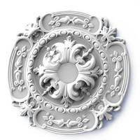 Médaillon de plafond Rose de plafond résistant aux moisissures résistant aux chocs pour la décoration de plafond vente directe d'usine nouvelle arrivée