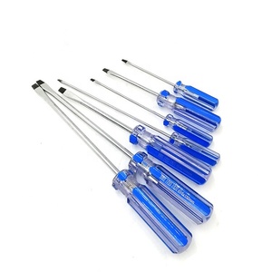 Nhà Máy Trong Suốt Rõ Ràng Nhựa Xử Lý <span class=keywords><strong>Screwdriver</strong></span> Với Đầu Đen - Product Image 6