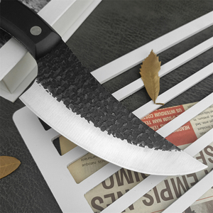 Le petit couteau de cuisine <span class=keywords><strong>du</strong></span> <span class=keywords><strong>boucher</strong></span> est utilisé pour couper les légumes et la viande et préparer les aliments avec un manche en bois coloré - Product Image 4
