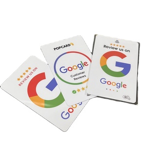 NFC N tag 213 215 216 424 DNA thẻ kinh doanh tạo ra tùy chỉnh in ấn Google đánh giá Pop Up thẻ Google - Product Image 3